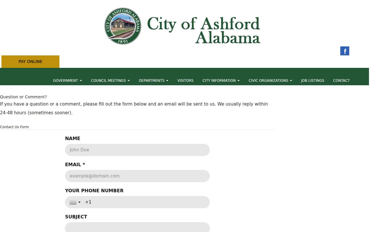 Houston County municipal warrant official city contact